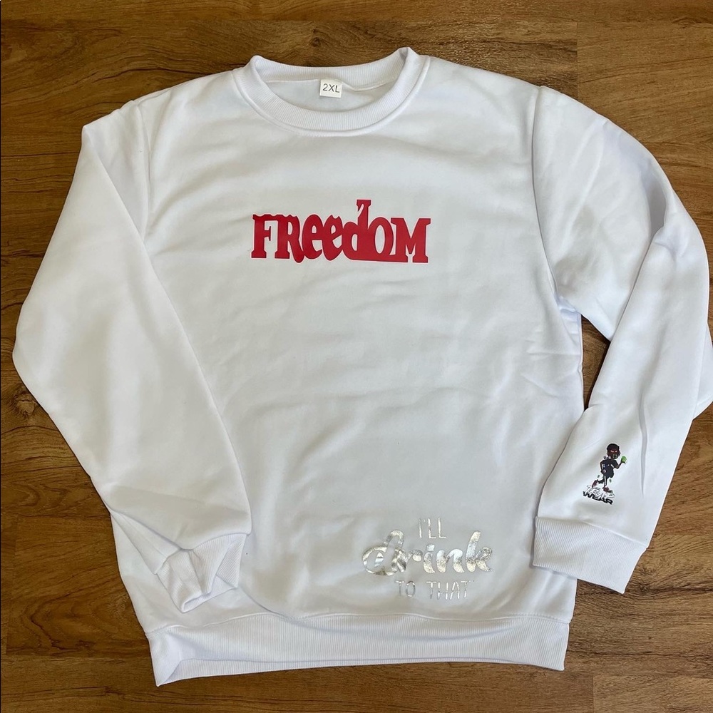 FREEDOM Crew Neck Sweatshirt XL